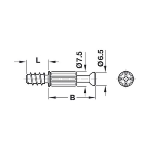 kich thuoc chot lien ket minifix bolt hafele 262.27.679