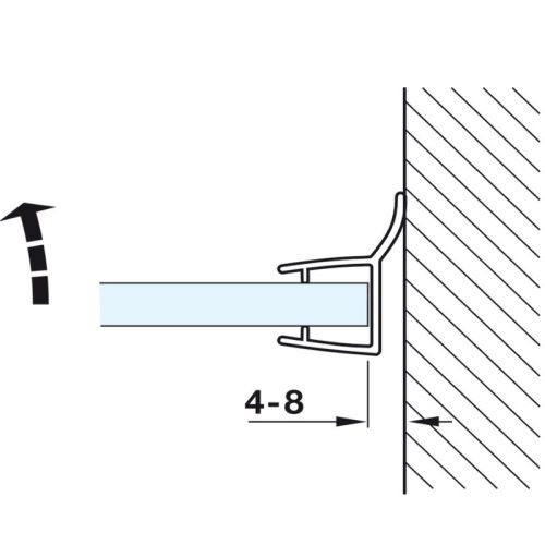 lap dat ron cua kinh 8 10mm hafele 950 50 008