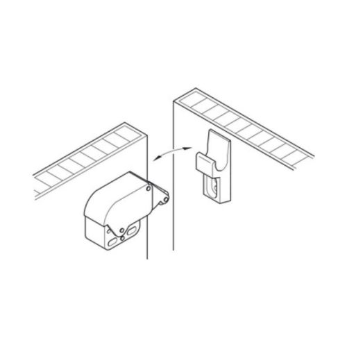 mo ta chan cua mini latch hafele 245 54 70