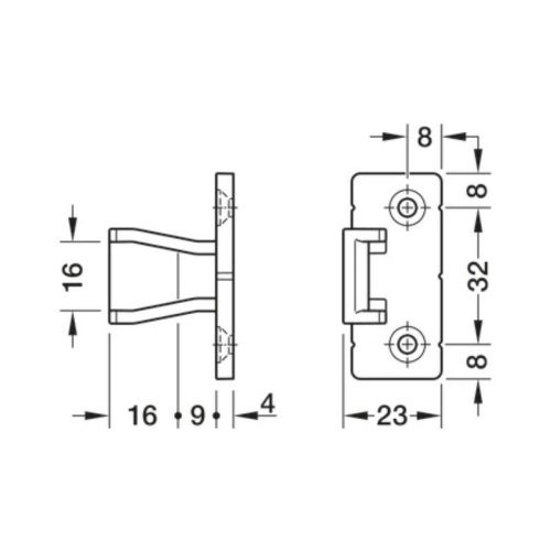 thong so bas treo pacofix pf hafele 262 50 358