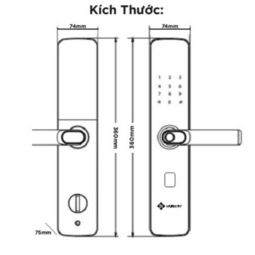 thong so khoa dien tu hubert hb cg61 copper