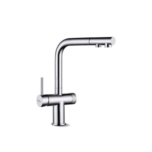 Vòi rửa bát dây rút 3 đường nước Nobinox MIRA NX333