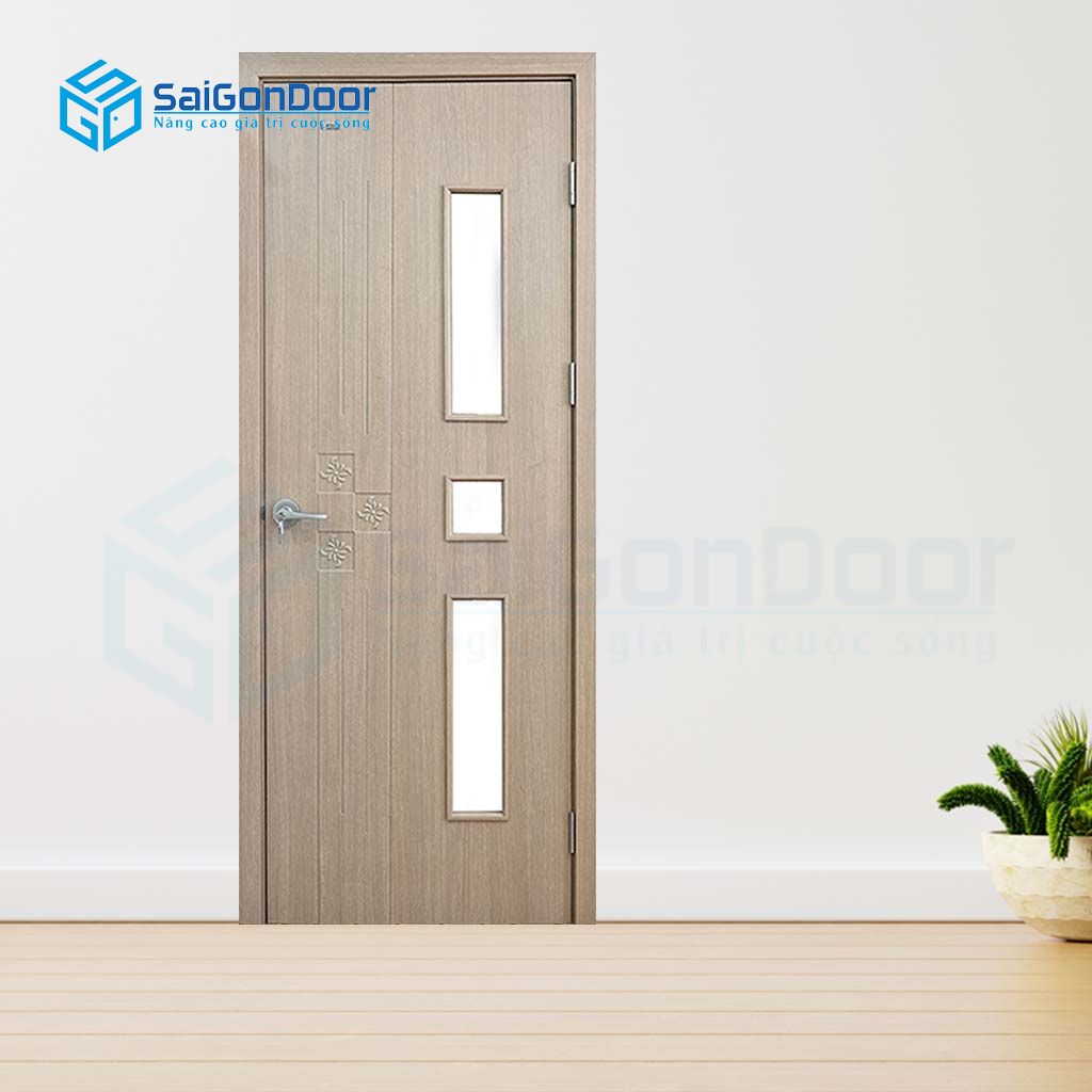 Cửa nhựa PVC SGD KOS 206-MQ808 2 Cửa nhựa PVC SGD KOS 206-MQ808