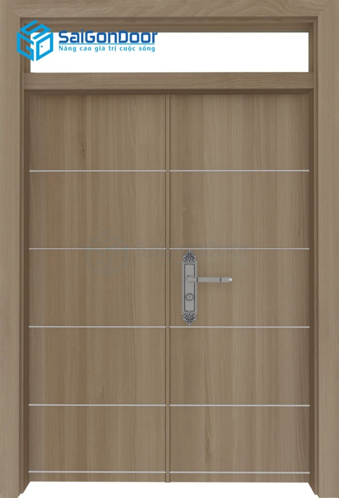 CỬA GỖ CÔNG NGHIỆP MDF LAMINATE 2P1R10s FIX 6 CỬA GỖ CÔNG NGHIỆP MDF LAMINATE 2P1R10s FIX - Ảnh 3