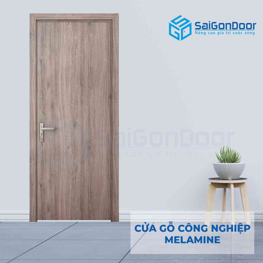 CỬA GỖ CÔNG NGHIỆP MDF MELAMINE P1-2 3 CỬA GỖ CÔNG NGHIỆP MDF MELAMINE P1-2