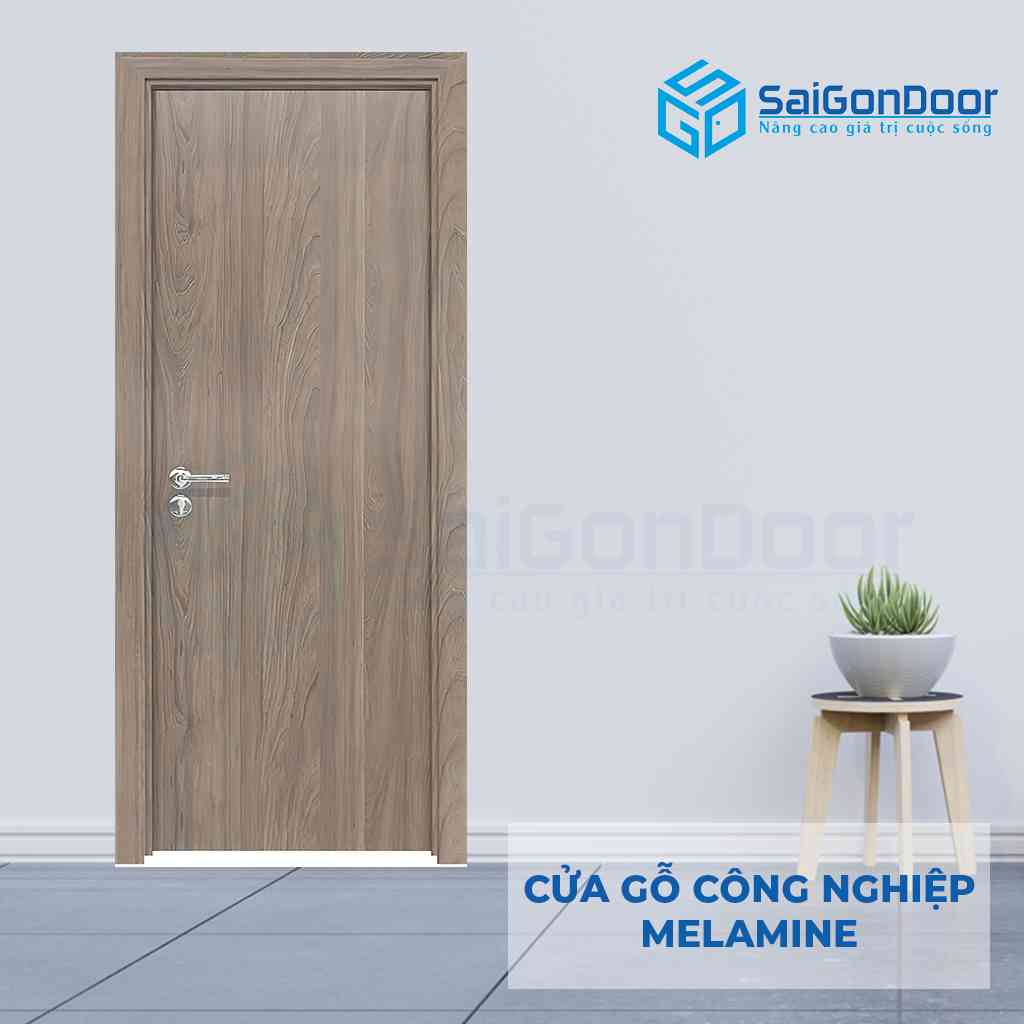 CỬA GỖ CÔNG NGHIỆP MDF MELAMINE P1-6 3 CỬA GỖ CÔNG NGHIỆP MDF MELAMINE P1-6