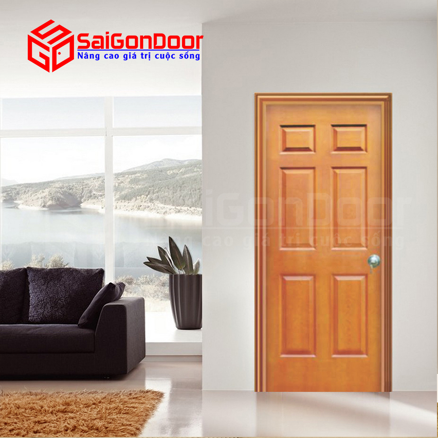 Cửa Gỗ HDF SGD.6A-C8 3 Cửa Gỗ HDF SGD.6A-C8