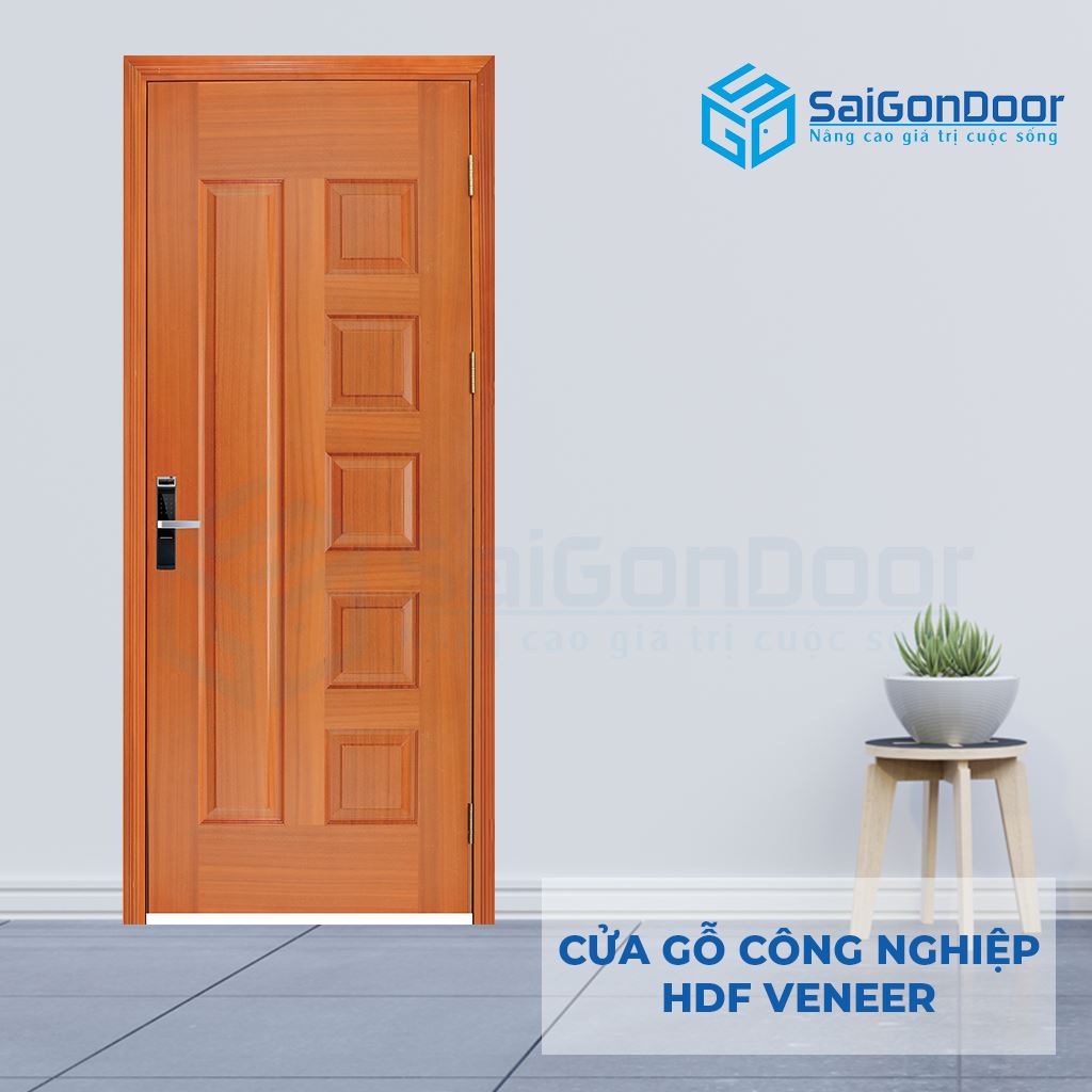Cửa Gỗ Công Nghiệp HDF Veneer 6B-sapele (8) 3 Cửa Gỗ Công Nghiệp HDF Veneer 6B-sapele (8)