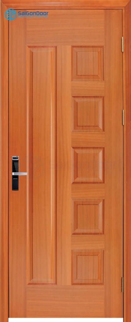 Cửa Gỗ Công Nghiệp HDF Veneer 6B-sapele (8) 5 Cửa Gỗ Công Nghiệp HDF Veneer 6B-sapele (8) - Ảnh 3