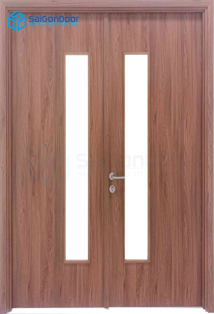 CỬA GỖ CÔNG NGHIỆP MDF MELAMINE 2P1G1 5 CỬA GỖ CÔNG NGHIỆP MDF MELAMINE 2P1G1 - Ảnh 3