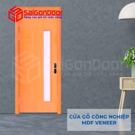 Cửa Gỗ MDF Veneer P1GL