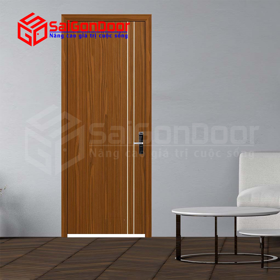 Cửa Gỗ MDF Veneer P1R2 3 Cửa Gỗ MDF Veneer P1R2