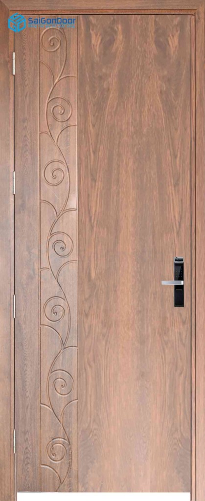 CỬA GỖ CÔNG NGHIỆP MDF VENEER phu pvc 5 CỬA GỖ CÔNG NGHIỆP MDF VENEER phu pvc - Ảnh 3