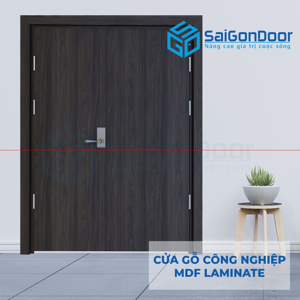 CỬA GỖ CÔNG NGHIỆP MDF LAMINATE 2P11 4 CỬA GỖ CÔNG NGHIỆP MDF LAMINATE 2P11