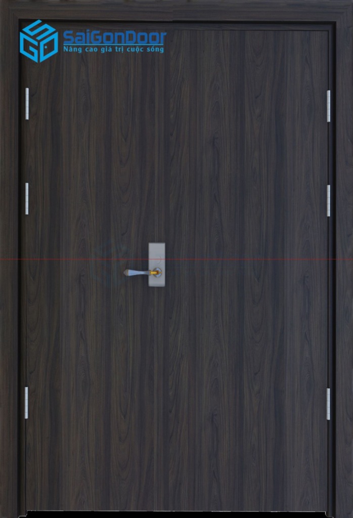 CỬA GỖ CÔNG NGHIỆP MDF LAMINATE 2P11 6 CỬA GỖ CÔNG NGHIỆP MDF LAMINATE 2P11 - Ảnh 3