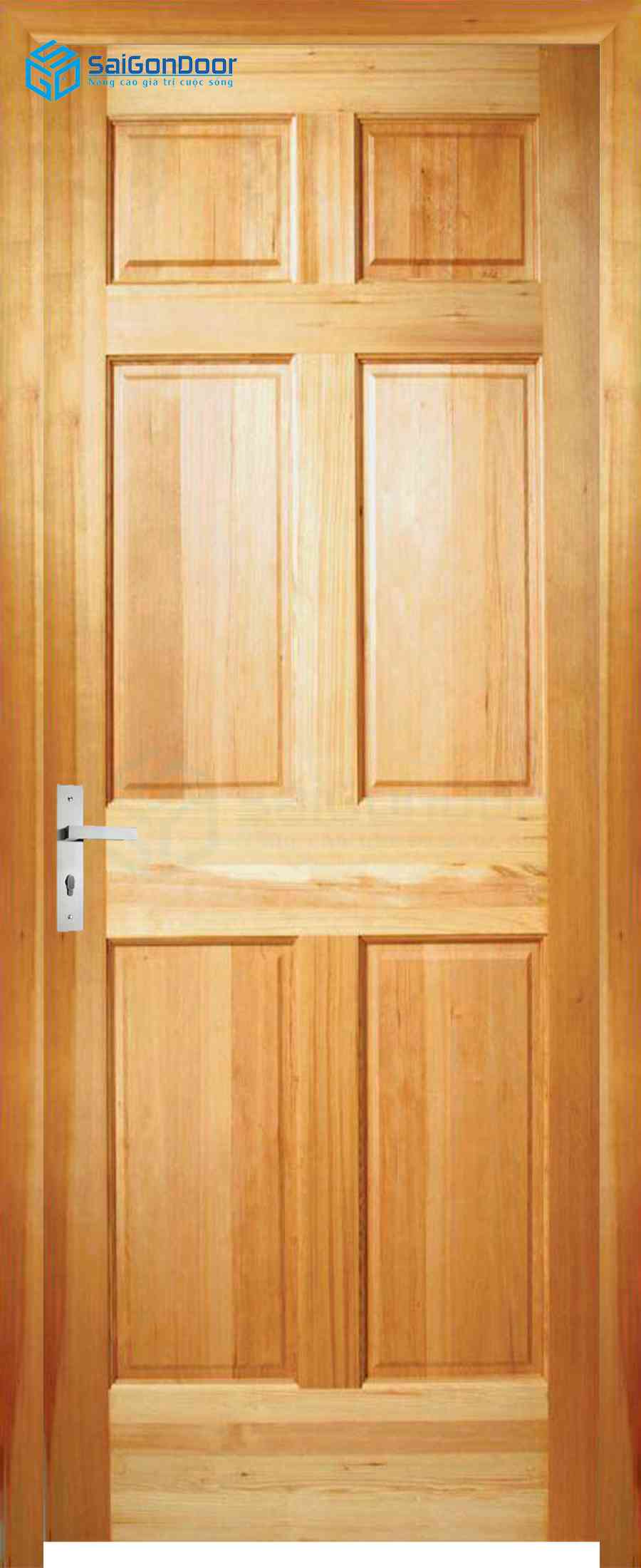 CỬA GỖ TỰ NHIÊN GTN 6A Ash sang 4 CỬA GỖ TỰ NHIÊN GTN 6A Ash sang - Ảnh 3
