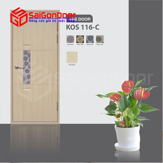 Cua nhua ABS Han Quoc KOS.116C MQ808