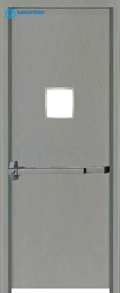 Cửa Thép Chống Cháy TCC P1G1 xam thanh thoa hiem 6 Cửa Thép Chống Cháy TCC P1G1 xam thanh thoa hiem - Ảnh 3