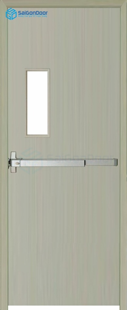 Cửa Thép Chống Cháy TCC P1G1 xam thanh thoat hiem 6 Cửa Thép Chống Cháy TCC P1G1 xam thanh thoat hiem - Ảnh 3