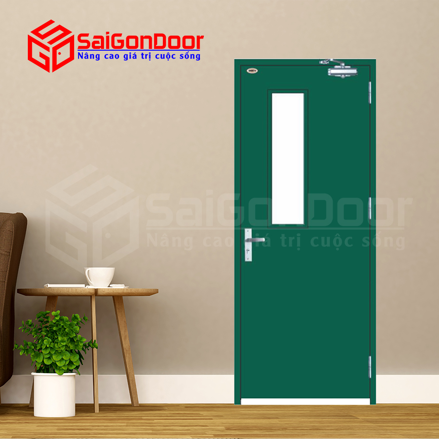 Cửa Thép Chống Cháy TCC-P1G1a 3 Cửa Thép Chống Cháy TCC-P1G1a
