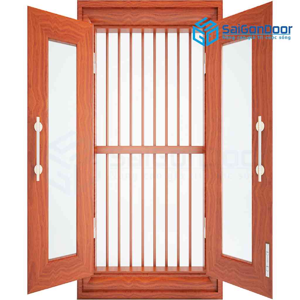 Cửa thép vân gỗ SGD CS2K SS 3 Cửa thép vân gỗ SGD CS2K SS