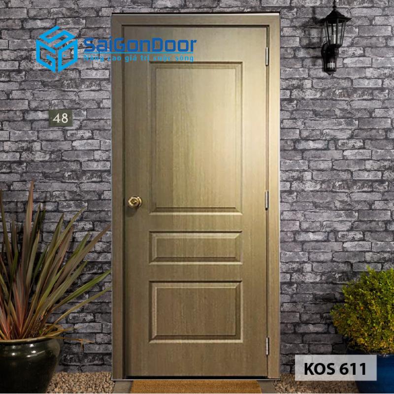 Cửa nhựa ABS Hàn Quốc KOS 611 3 Cửa nhựa ABS Hàn Quốc KOS 611
