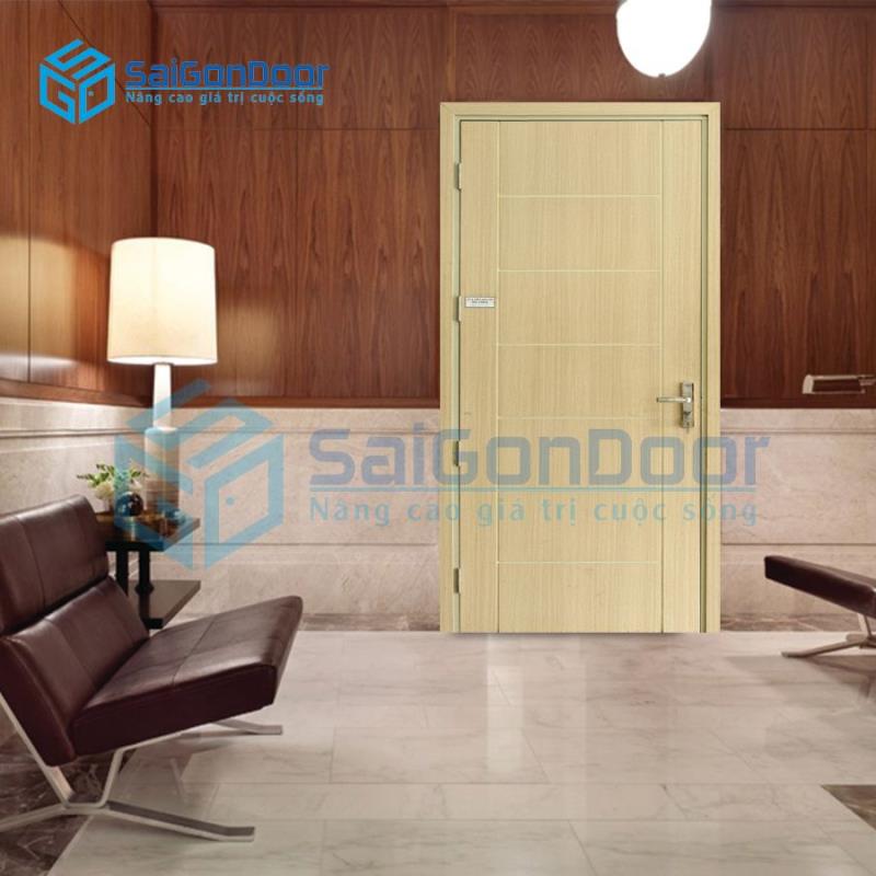 Cửa Gỗ MDF Laminate M1R8 2 Cửa Gỗ MDF Laminate M1R8