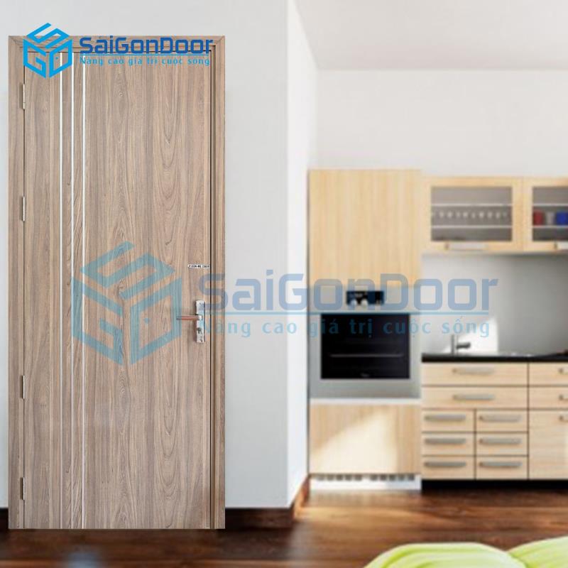 Cửa Gỗ MDF Veneer P1R3N-ME-23029 2 Cửa Gỗ MDF Veneer P1R3N-ME-23029