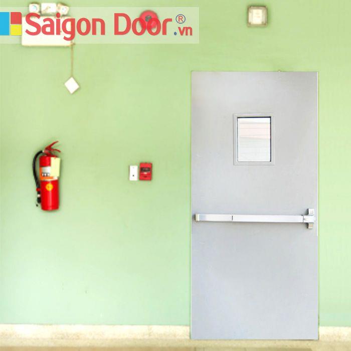 Cửa Thép Chống Cháy TCC-P1G1b 2 Cửa Thép Chống Cháy TCC-P1G1b