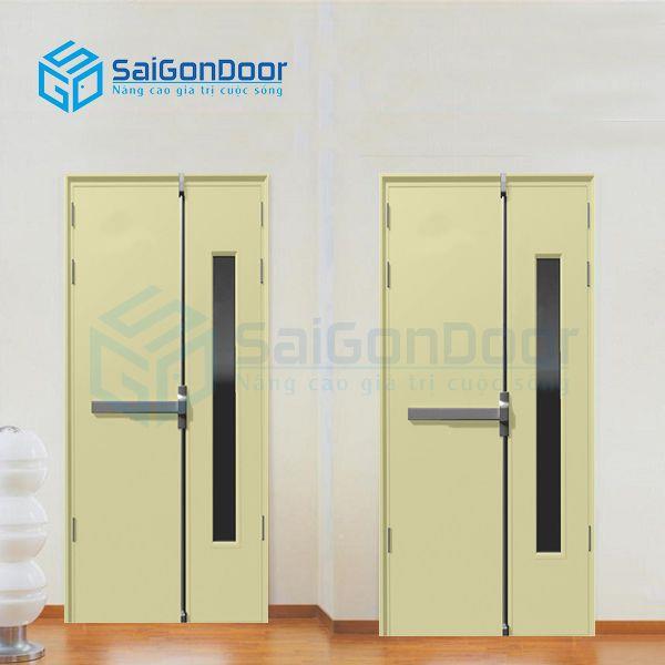 Cửa Thép Chống Cháy TCC. P1G1B-C2 3 Cửa Thép Chống Cháy TCC. P1G1B-C2