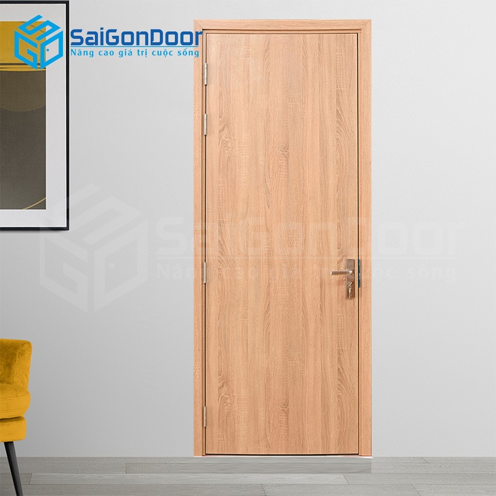 Cửa gỗ công nghiệp MDF Lamiante P1 1 Cửa gỗ công nghiệp MDF Lamiante P1