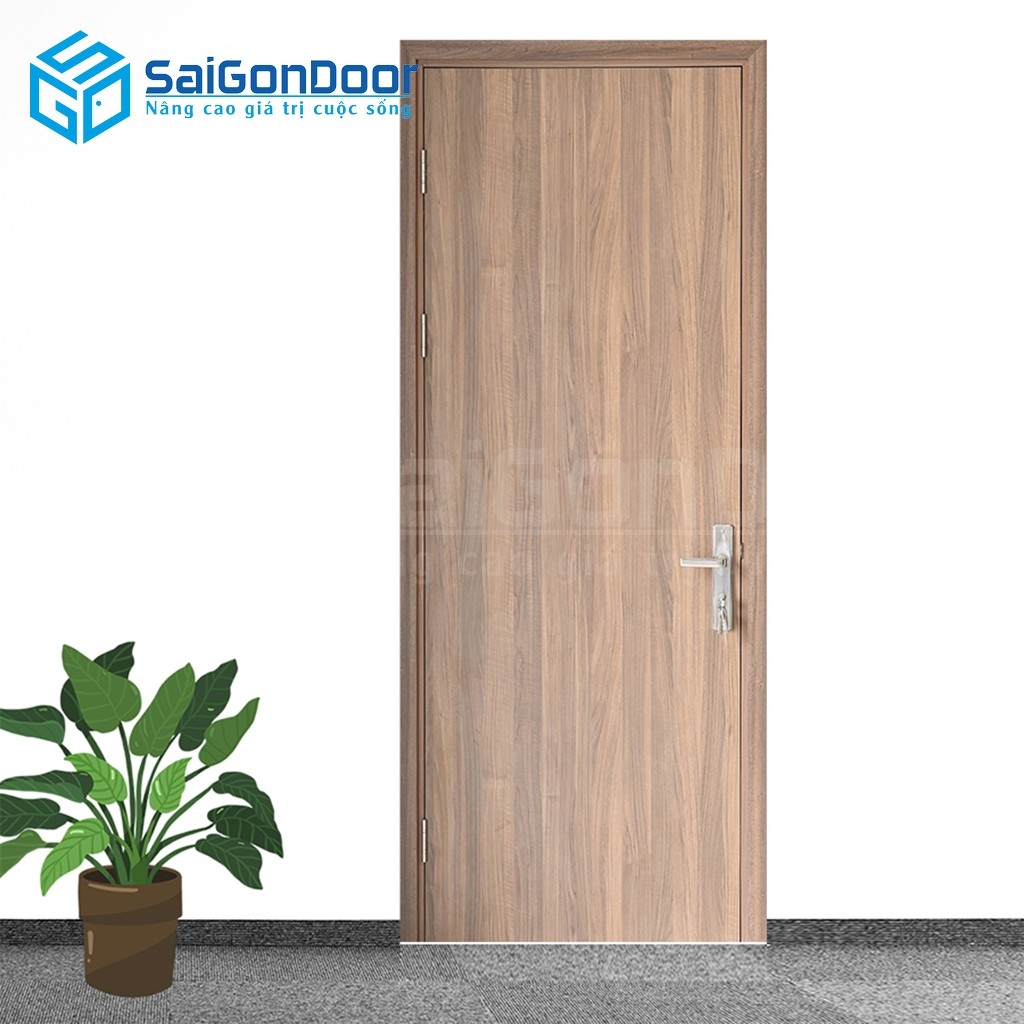 Cửa gỗ công nghiệp MDF Laminate P1-2 1 Cửa gỗ công nghiệp MDF Laminate P1-2