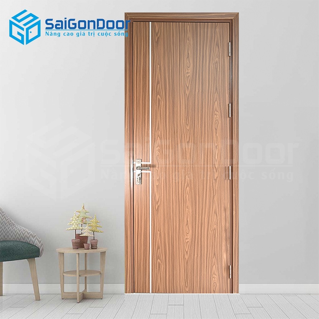 Cửa gỗ công nghiệp MDF Laminate P1R1 1 Cửa gỗ công nghiệp MDF Laminate P1R1