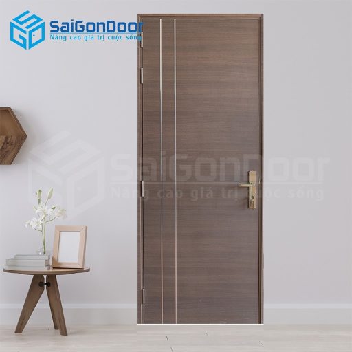 Cửa gỗ công nghiệp mdf lami P1R2