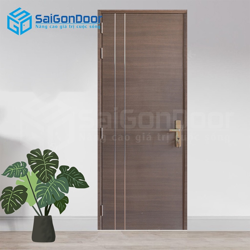 Cửa gỗ chống cháy GCC-MDF Laminate P1R2 1 Cửa gỗ chống cháy GCC-MDF Laminate P1R2