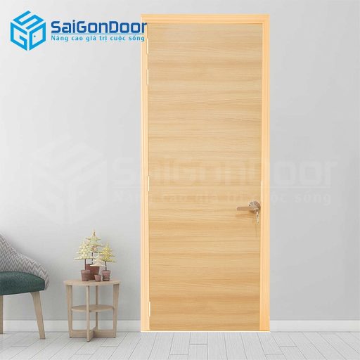 Cửa gỗ chống cháy gc-mdf lami vân ngang