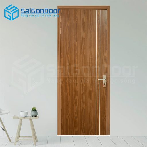 Cửa gỗ chống cháy gc-mdf mela P1R2 sơn