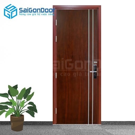 Cửa gỗ chống cháy gc-mdf ver P1R2 Căm-xe