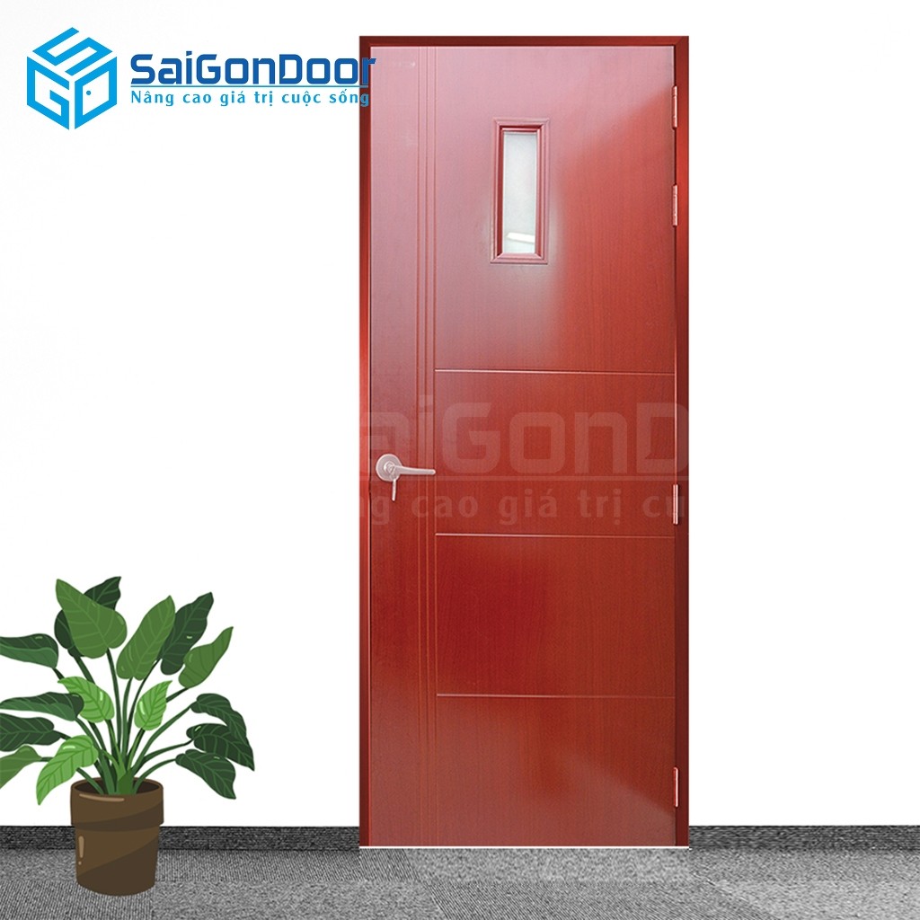 Cửa nhựa Composite SYA 55 1 Cửa nhựa Composite SYA 55