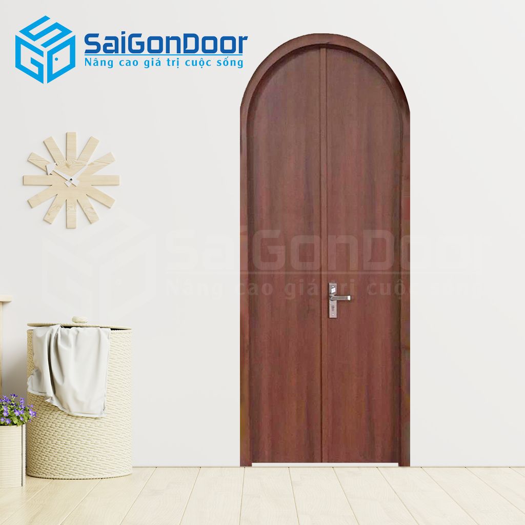 Cửa vòm gỗ CVG 21 2 Cửa vòm gỗ CVG 21