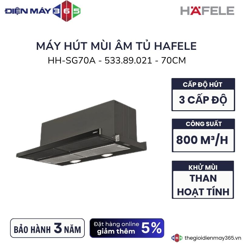 Máy hút mùi âm tủ Hafele HH-SG70A 533.89.021 2 Máy hút mùi âm tủ Hafele HH-SG70A 533.89.021