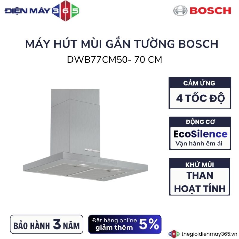 Máy hút mùi Bosch DWB77CM50