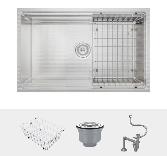 Chậu rửa bát Konox chống xước Workstation Sink – Undermount Sink KN7044SU Dekor 6 Chậu rửa bát Konox chống xước Workstation Sink – Undermount Sink KN7044SU Dekor - Ảnh 4