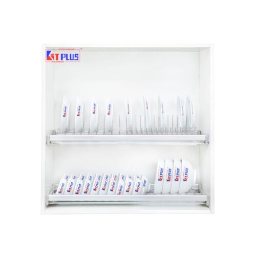 Giá bát cố định 2 tầng cao cấp, Inox mờ Kit Plus DK12C VIP.60 5 Giá bát cố định 2 tầng cao cấp, Inox mờ Kit Plus DK12C VIP.60