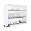 Giá bát cố định 3 tầng chữ V Kit Plus DK12A.85 1 Giá bát cố định 3 tầng chữ V Kit Plus DK12A.85