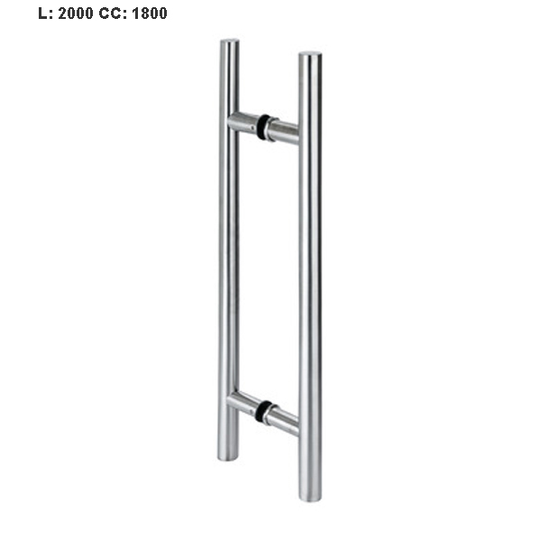 Tay nắm kéo chữ H dài 2000mm Hefele 903.01.810 3 Tay nắm kéo chữ H dài 2000mm Hefele 903.01.810