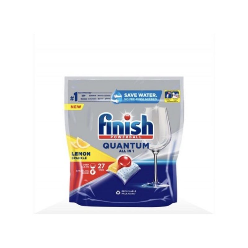 Viên rửa bát Finish Quantum 27 viên 3 Viên rửa bát Finish Quantum 27 viên