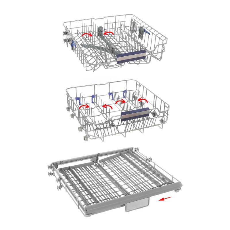 Máy rửa chén độc lập Hafele HDW-F602EB 538.21.360 6 Khay máy rửa chén độc lập Hafele HDW-F602EB 538.21.360