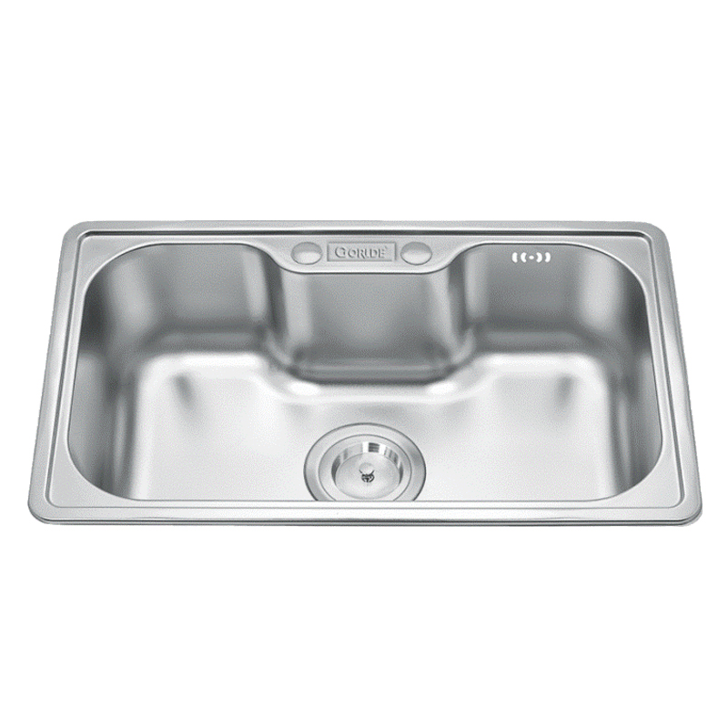 Chậu rửa bát inox 1 hố Gorlde GD-027 3 Chậu rửa bát inox 1 hố Gorlde GD-027