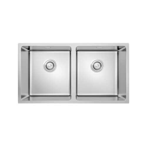 Chậu rửa bát inox 2 hố Konox KN7544DUB 8 Chậu rửa bát inox 2 hố Konox KN7544DUB